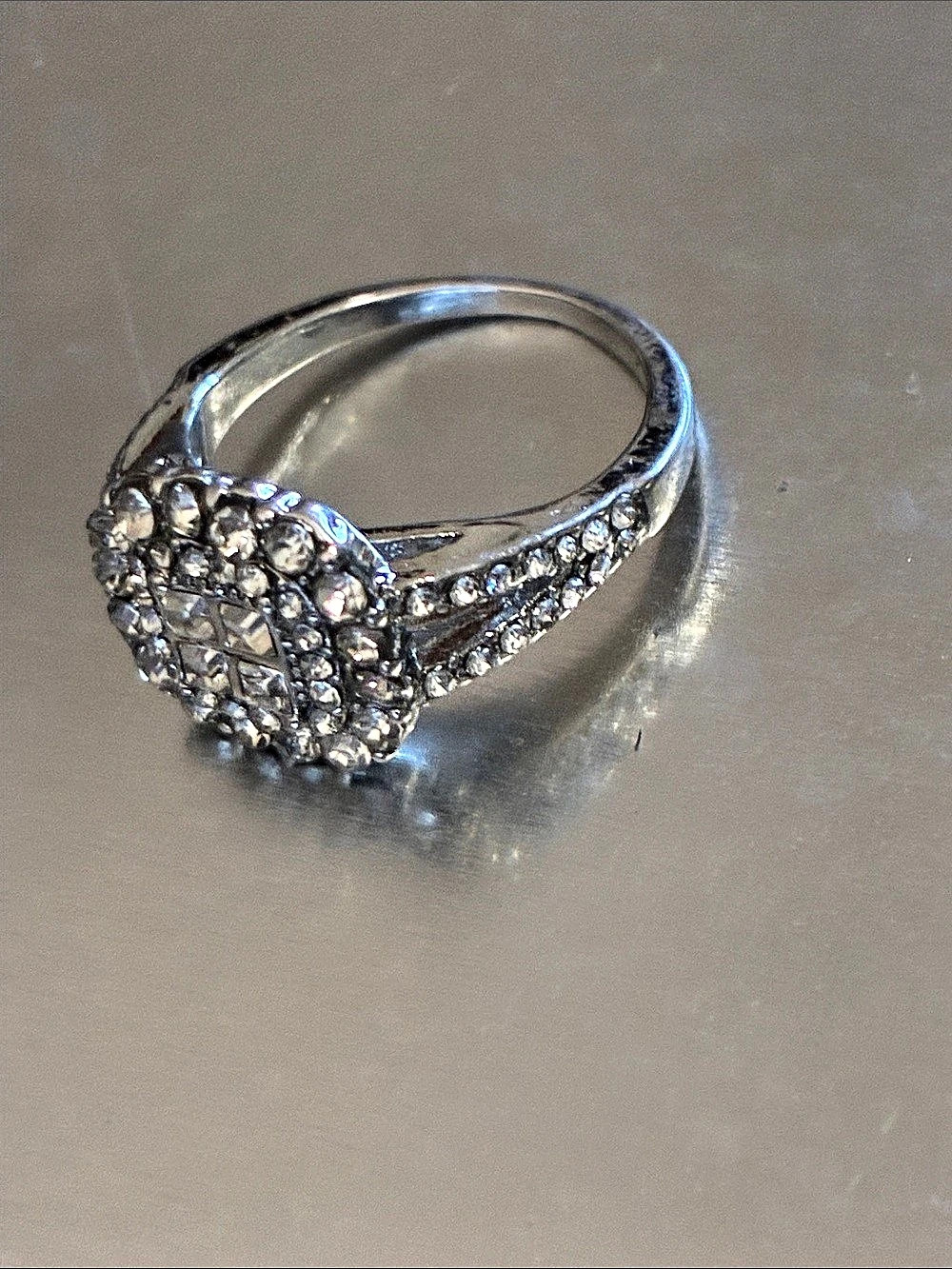 Crystal Statement Ring - Picture 3 of 3